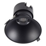 Foco Downlight LED COB Fijo Redondo Ø155mm 20w IP65 Konic VC, Blanco ó Negro